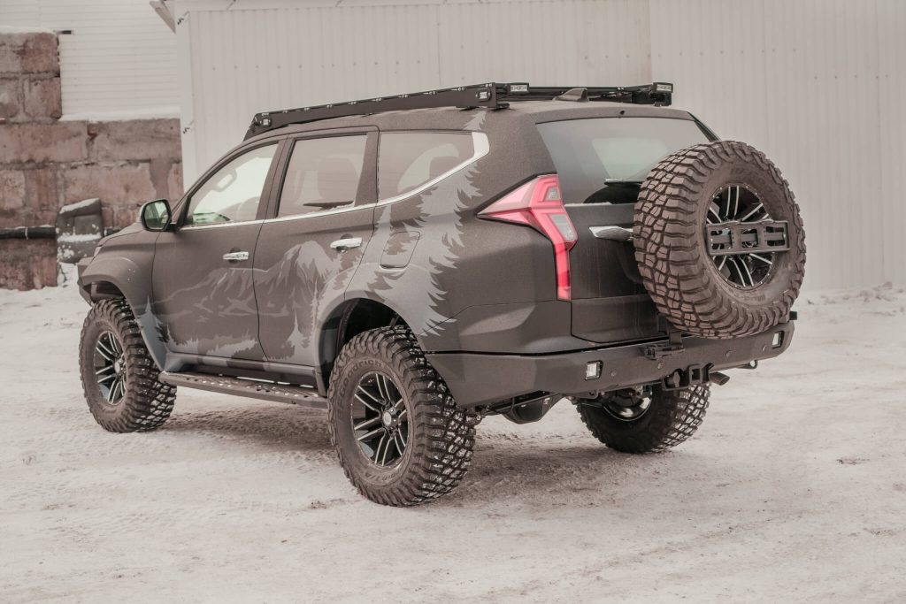 Пороги силовые Mitsubishi Pajero Sport 2021+