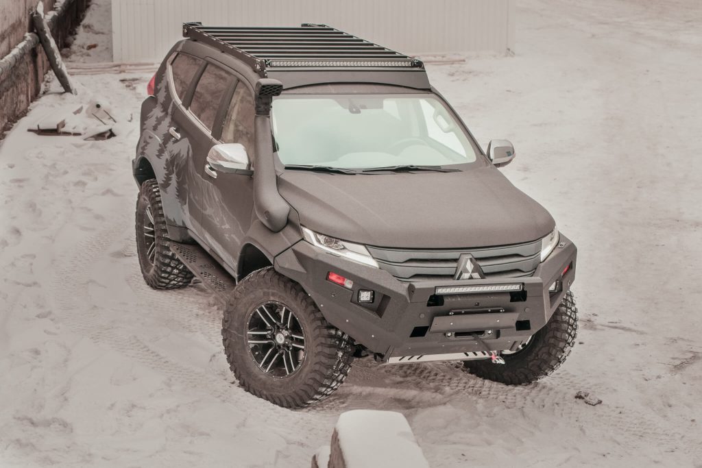 Пороги силовые Mitsubishi Pajero Sport 2021+
