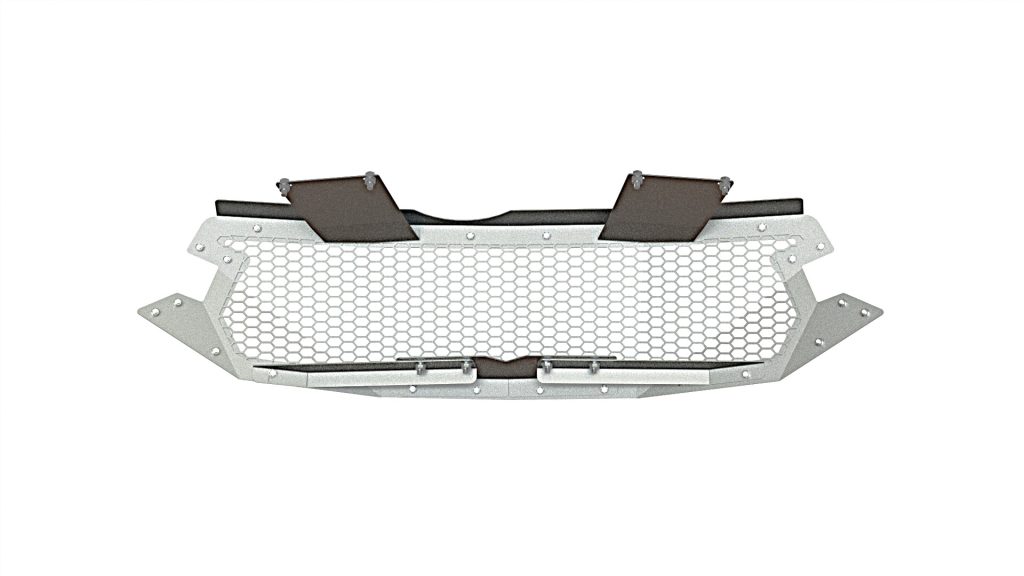 Решетка радиатора  ISUZU D-Max 2020+ с подсветкой Бампер силовой передний
