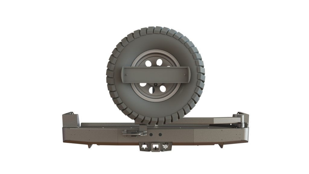 Бампер задний Toyota Land Cruiser 100 калитка центр Бампер задний Toyota Land Cruiser 100 калитка центр