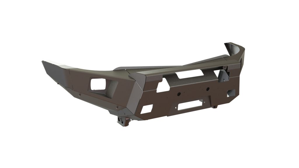 Бампер передний Mitsubishi Pajero Sport 2008-2015/L200 2013-2015 REVO под балку и ПТФ