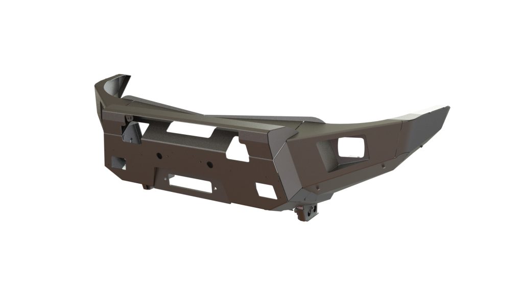 Бампер передний Mitsubishi Pajero Sport 2008-2015/L200 2013-2015 REVO под балку и ПТФ