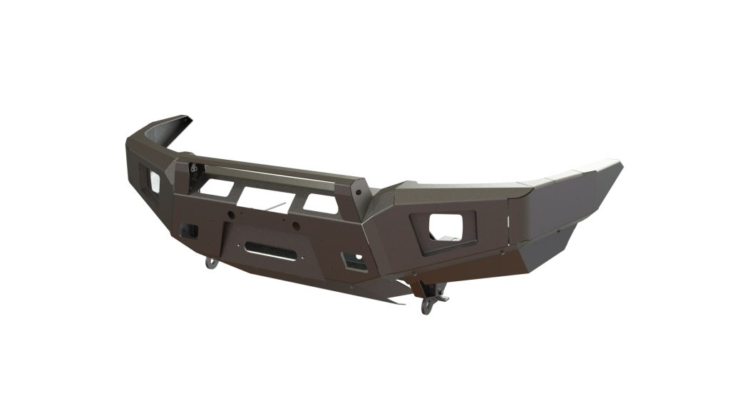 Бампер передний Toyota Land Cruiser Prado 120 REVO под балку и ПТФ Бампер передний Toyota Land Cruiser Prado 120 REVO под балку и ПТФ