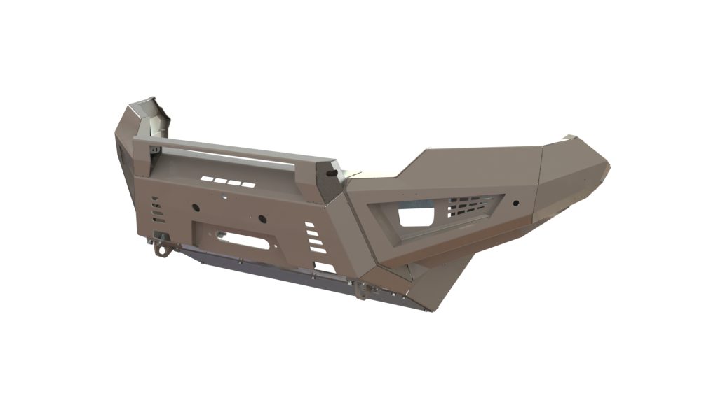 Бампер передний Toyota Hilux 2020+ под балку и ПТФ Бампер передний Toyota Hilux 2020+ под балку и ПТФ