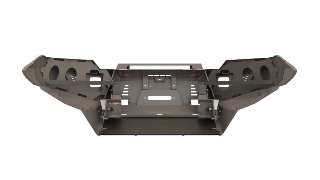 Бампер передний Toyota Hilux 2020+ под балку и ПТФ Бампер передний Toyota Hilux 2020+ под балку и ПТФ