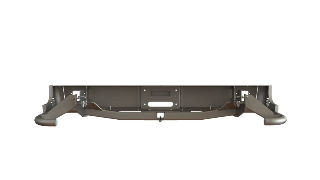 Бампер задний Toyota Hilux 2005-2014 лебедка, под ПТФ Бампер задний Toyota Hilux 2005-2014 лебедка, под ПТФ