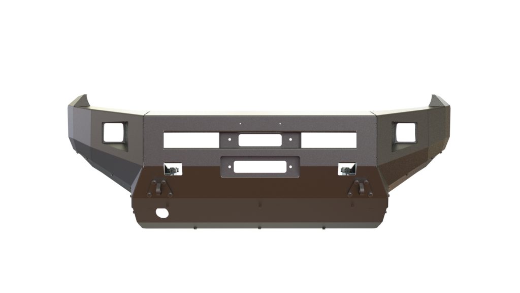 Бампер передний Volkswagen Amarok под ПТФ