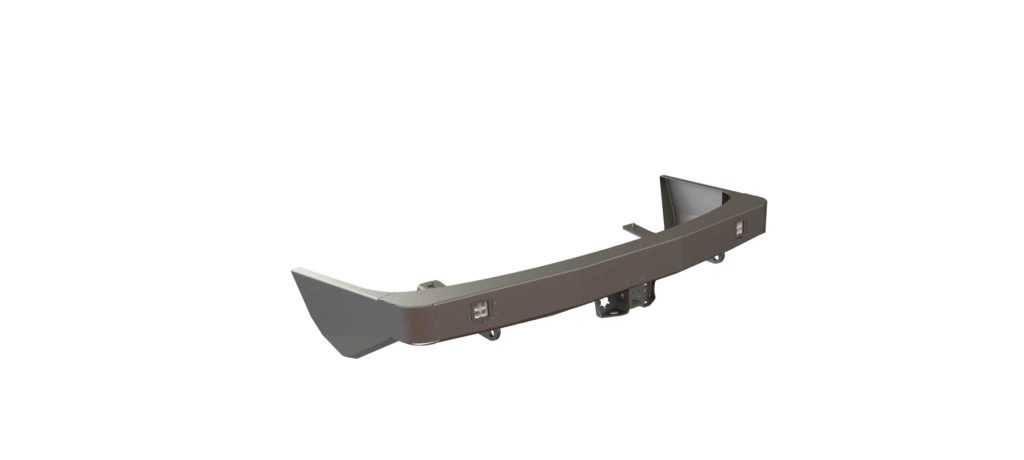 Бампер задний Nissan Patrol Y62 2014-2019 под ПТФ Бампер задний Nissan Patrol Y62 2014-2019 под ПТФ