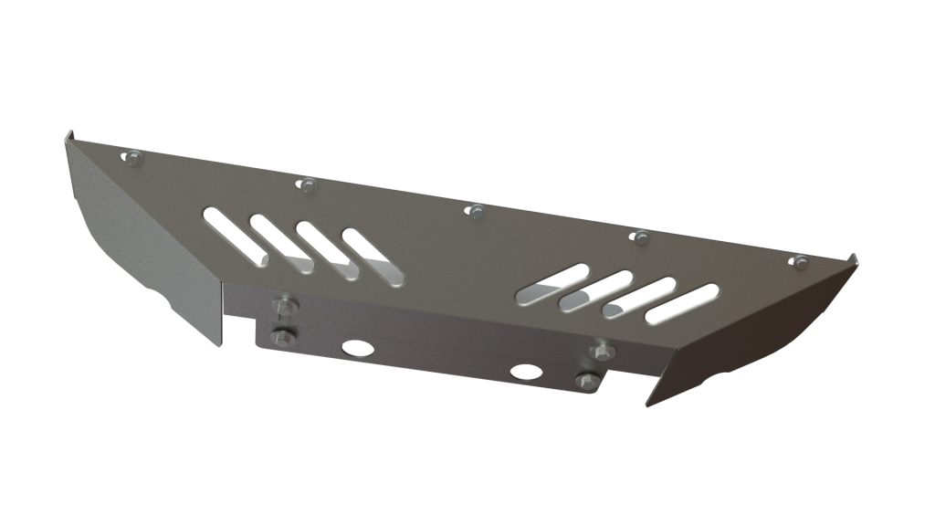 Защита радиатора для мини силовика Toyota Land Cruiser Prado 120