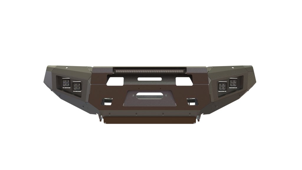 Бампер передний Nissan Patrol Y61 2004+ балка и ПТФ КОМПЛЕКТ 2