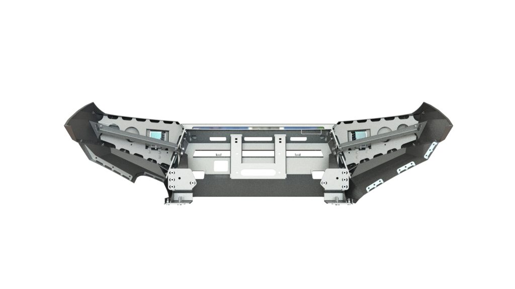 Бампер передний Toyota Land Cruiser 200 2008-2015 балка и ПТФ КОМПЛЕКТ 2