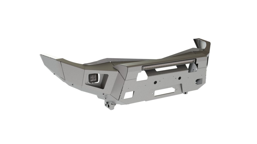 Бампер передний Mitsubishi L200 2006-2015 REVO балка и ПТФ КОМПЛЕКТ 1