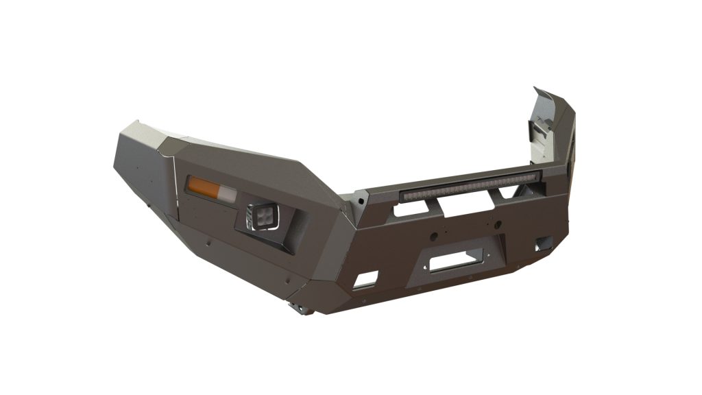 Бампер передний Mitsubishi L200 2019+ балка и ПТФ КОМПЛЕКТ 2