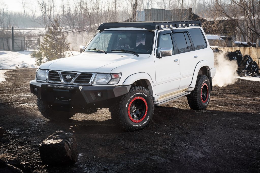 Бампер передний Nissan Patrol Y61 1997-2004 балка и ПТФ КОМПЛЕКТ 1 Бампер передний Nissan Patrol Y61 1997-2004 балка и ПТФ КОМПЛЕКТ 1