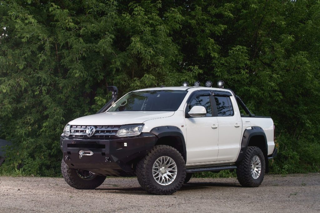 Бампер передний Volkswagen Amarok ПТФ КОМПЛЕКТ 1