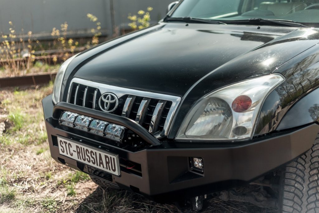 Бампер передний Toyota Land Cruiser Prado 120 REVO балка и ПТФ КОМПЛЕКТ 1 Бампер передний Toyota Land Cruiser Prado 120 REVO балка и ПТФ КОМПЛЕКТ 1