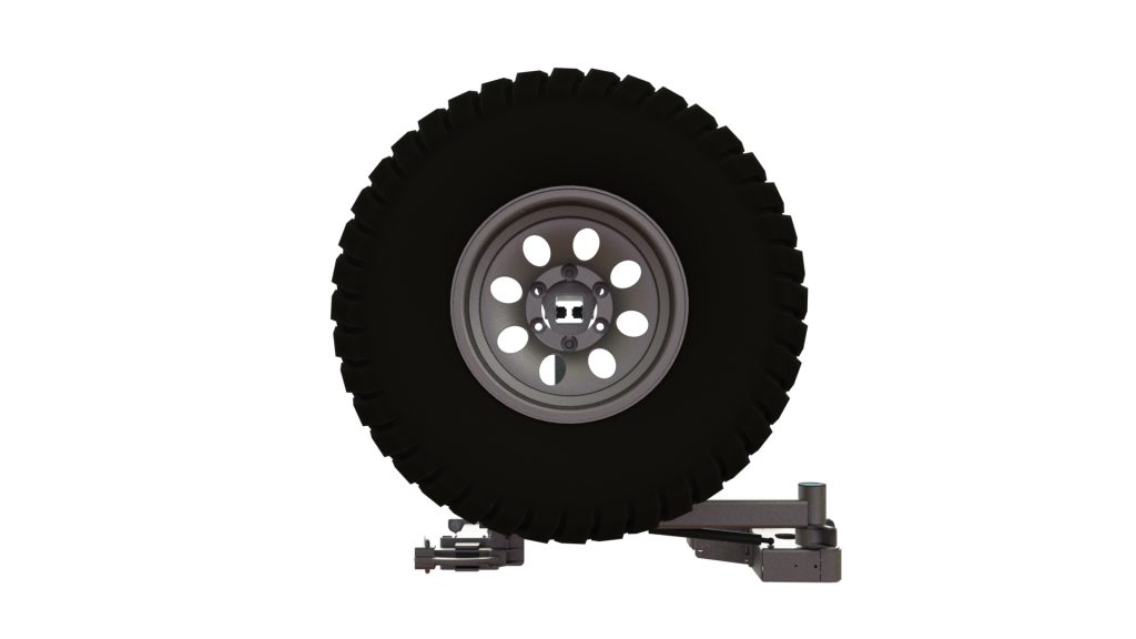 Калитка в штатный бампер Уаз Патриот 2015+