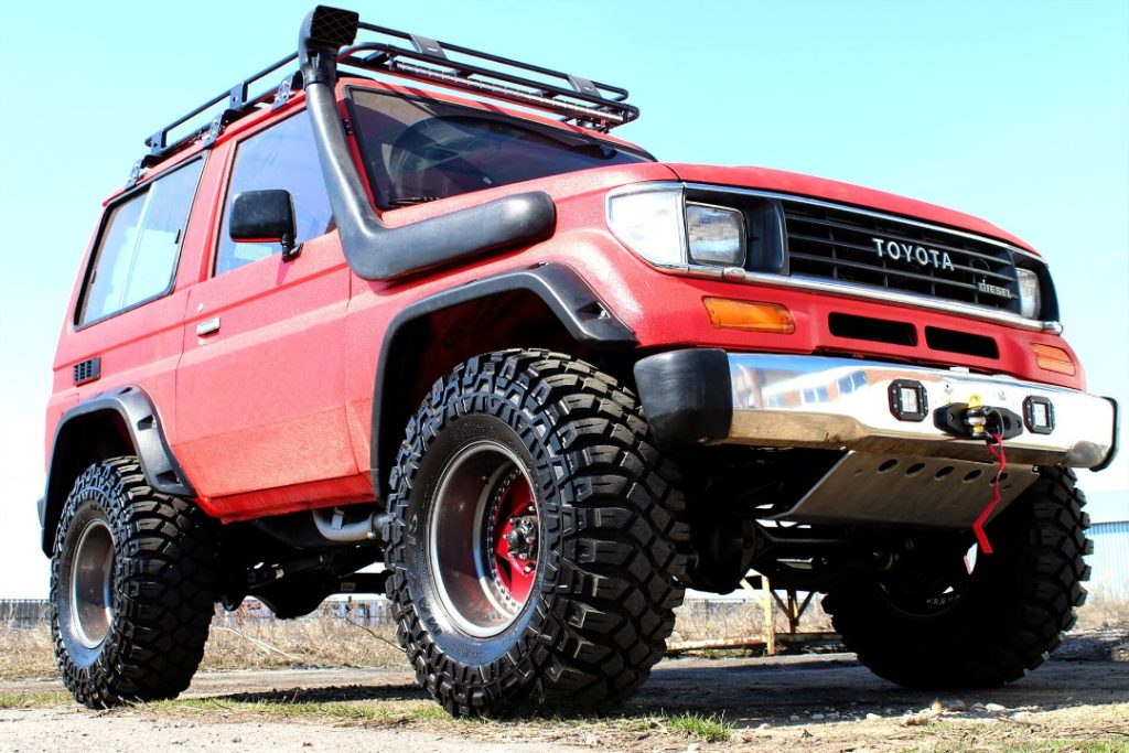 Расширители колесных арок Toyota Land Cruiser (TLC 71,TLC 72)