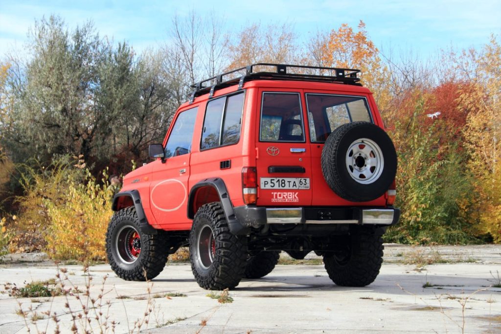 Расширители колесных арок Toyota Land Cruiser (TLC 71,TLC 72)