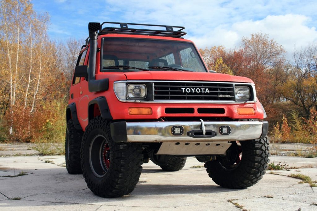 Расширители колесных арок Toyota Land Cruiser (TLC 71,TLC 72)