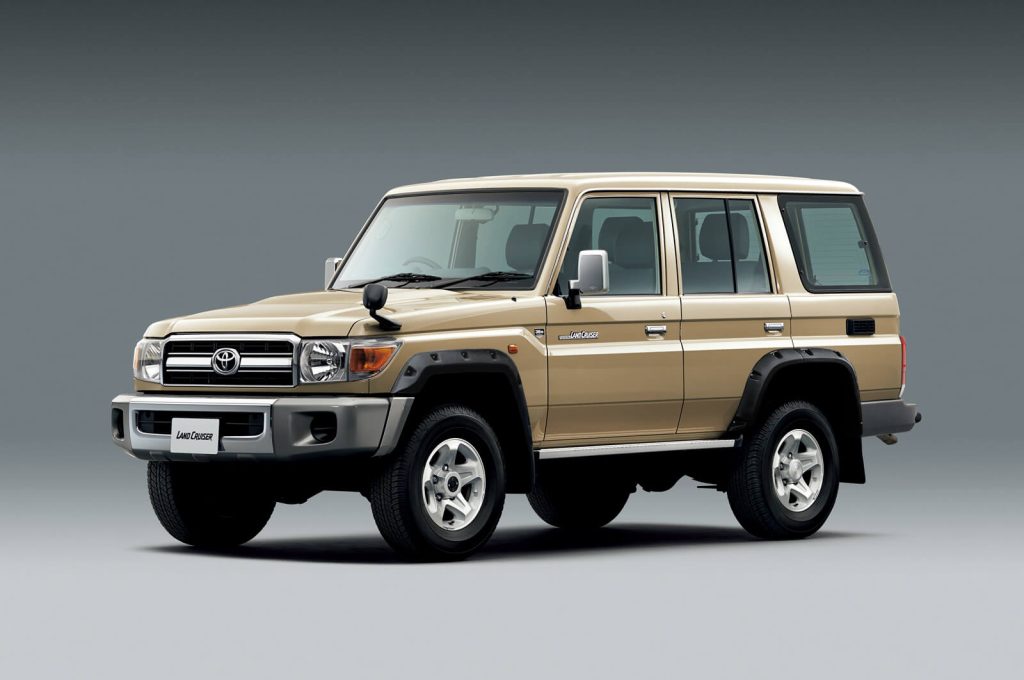 Расширители колесных арок Toyota Land Cruiser 76
